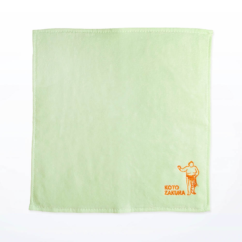 Embroidered handkerchief Kotozakura