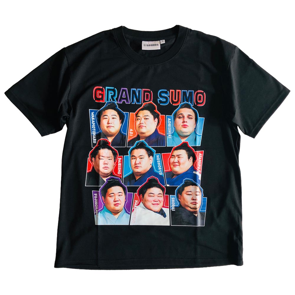Sumo Wrestler Graphic T-Shirt Vol. 3 (Black)