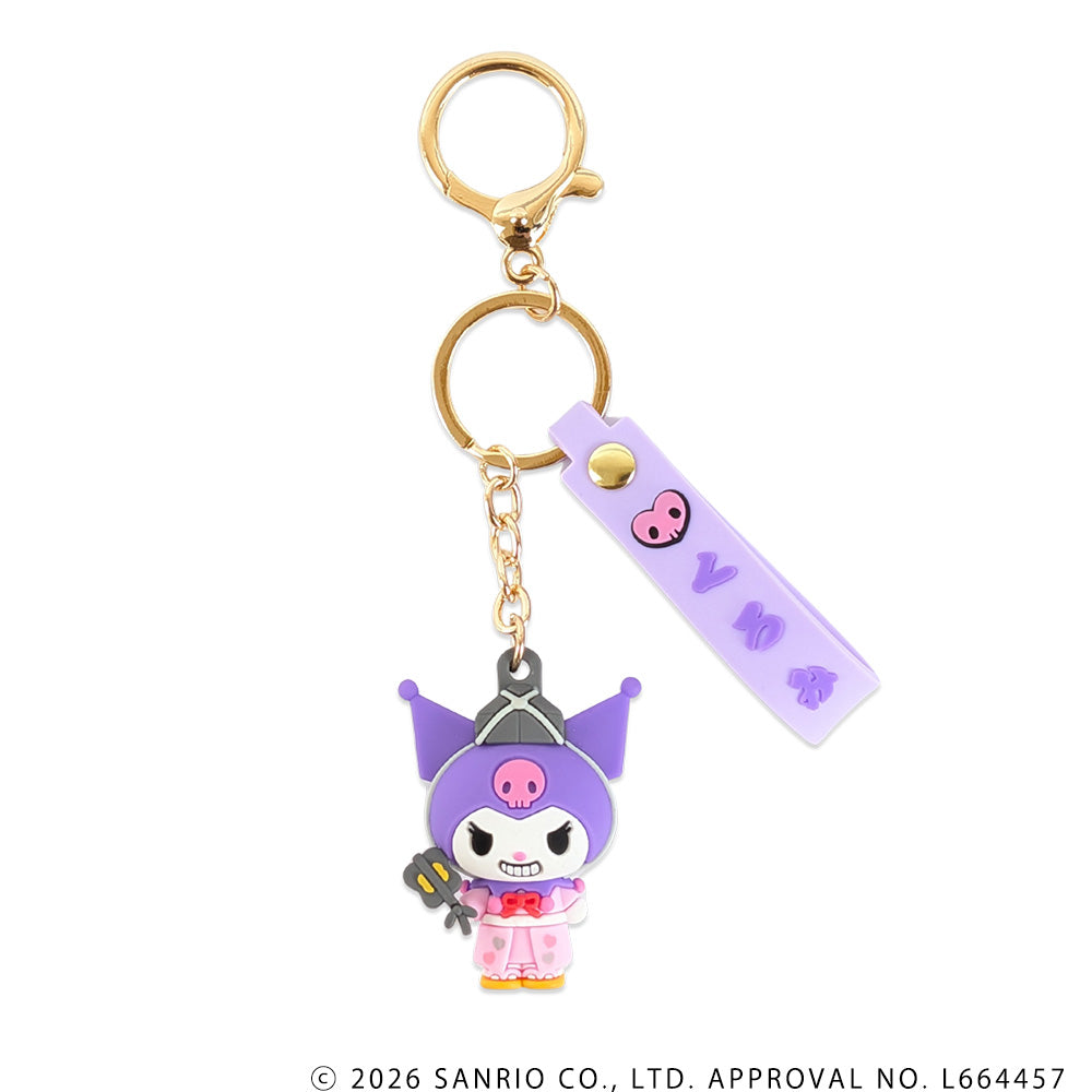 大相撲×サンリオキャラクターズ 立体ラバーマスコットキーホルダー（クロミ）
