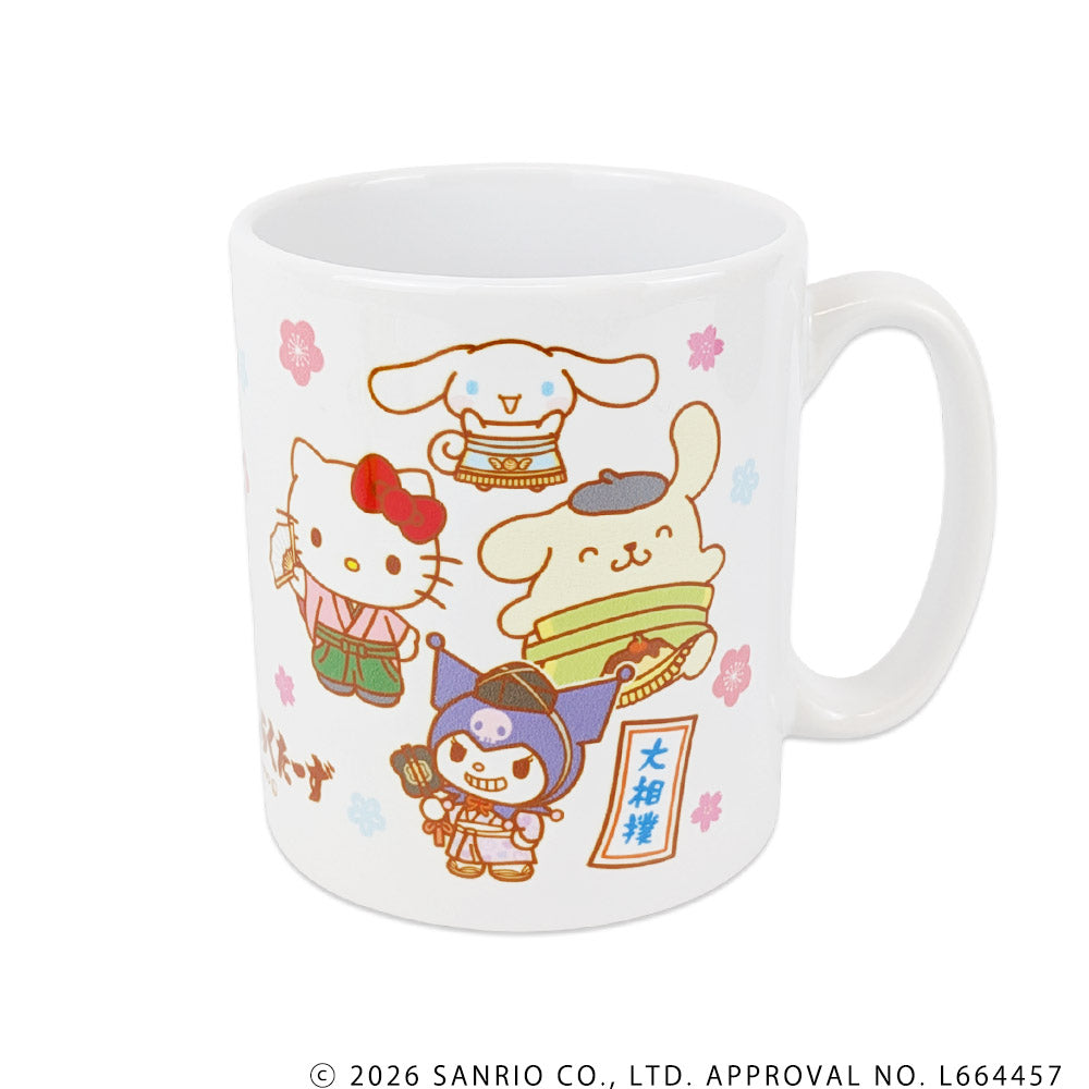 Grand Sumo x Sanrio Characters Mug