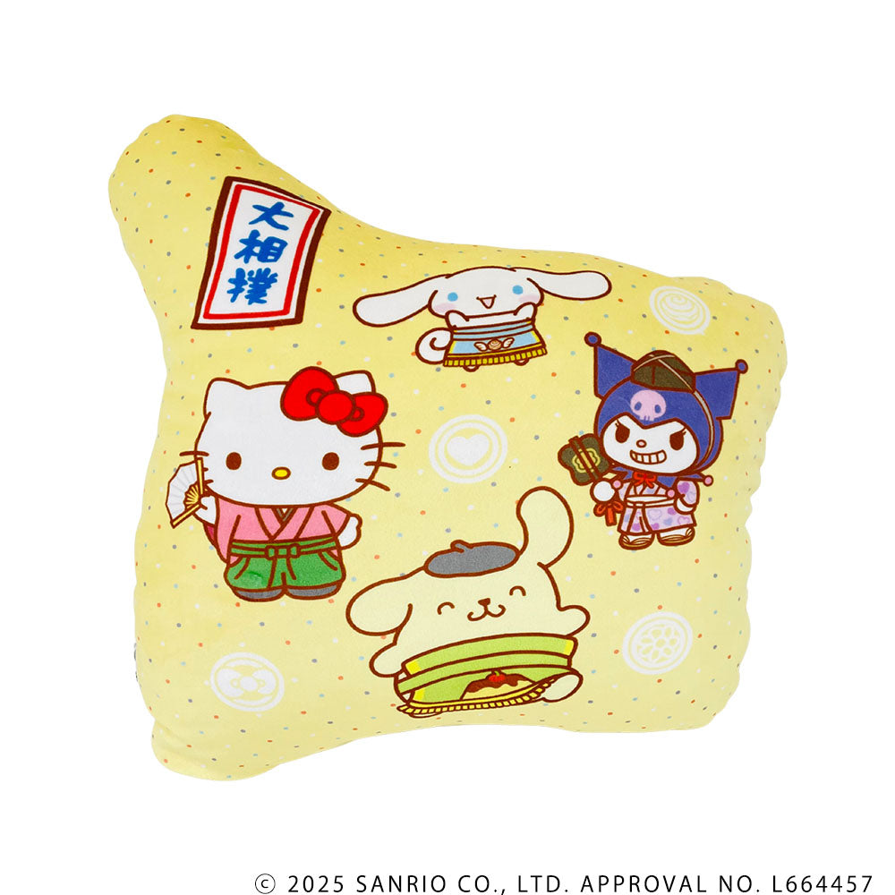 大相撲×サンリオキャラクターズ ダイカットクッション（ポムポムプリン）
