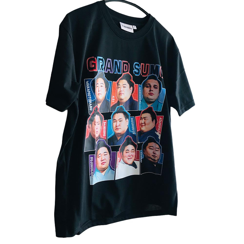 Sumo Wrestler Graphic T-Shirt Vol. 3 (Black)