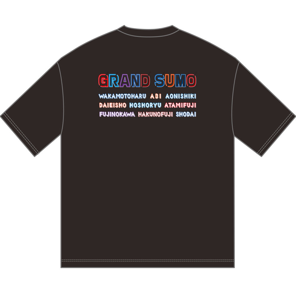 Sumo Wrestler Graphic T-Shirt Vol. 3 (Black)
