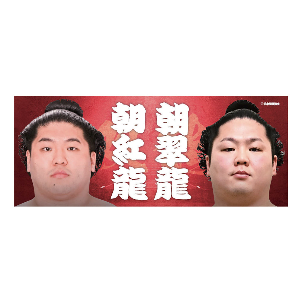 応援タオル（親子・兄弟）朝紅龍・朝翠龍