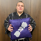 Sumo wrestler's waiting cushion (Aonishiki)