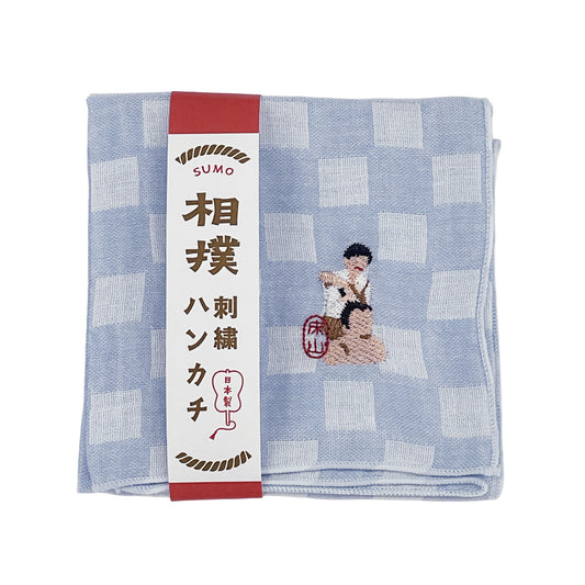 相撲刺繍ハンカチ(床山)