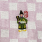 相撲刺繍ハンカチ(行司)