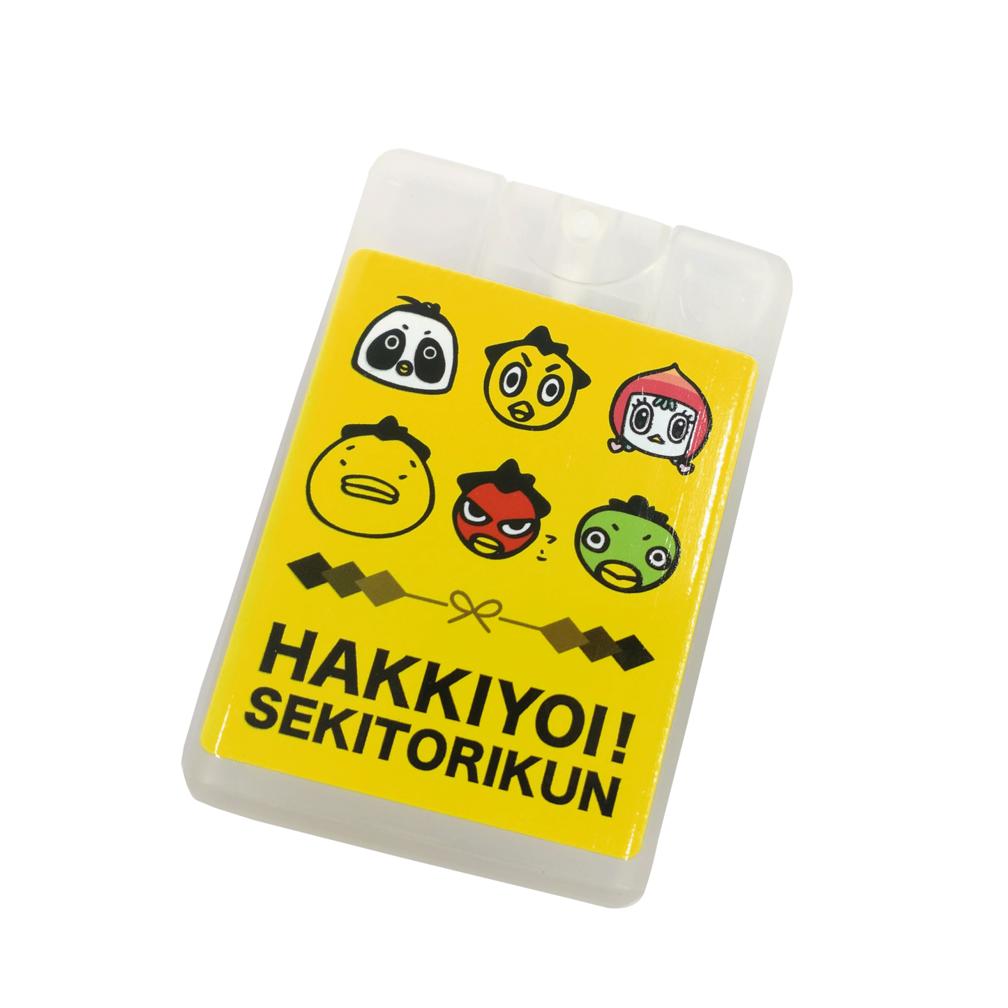 Hiyonoyama Family Card-Type Sanitizer Spray