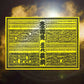 Japan Sumo Association 100th Anniversary Successive Yokozuna Banzuke Pure Gold Plate