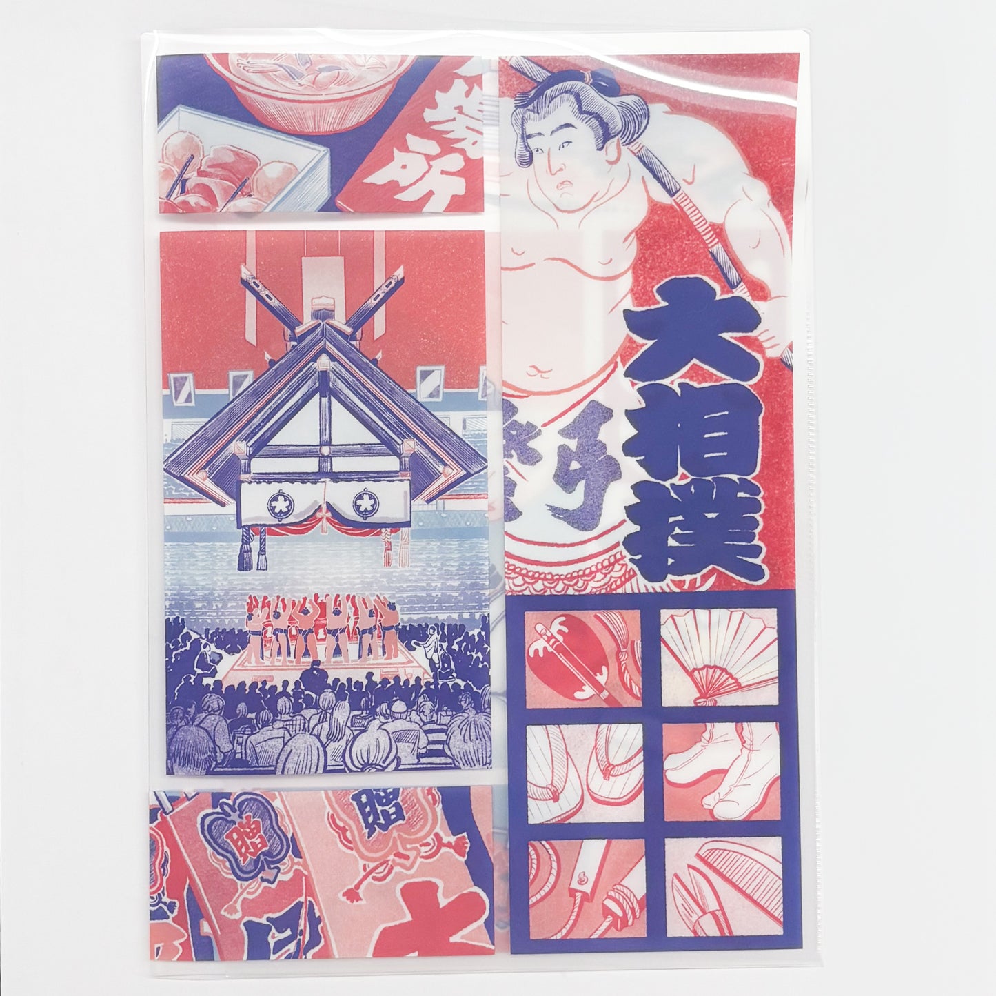 Torikumi front design clear file