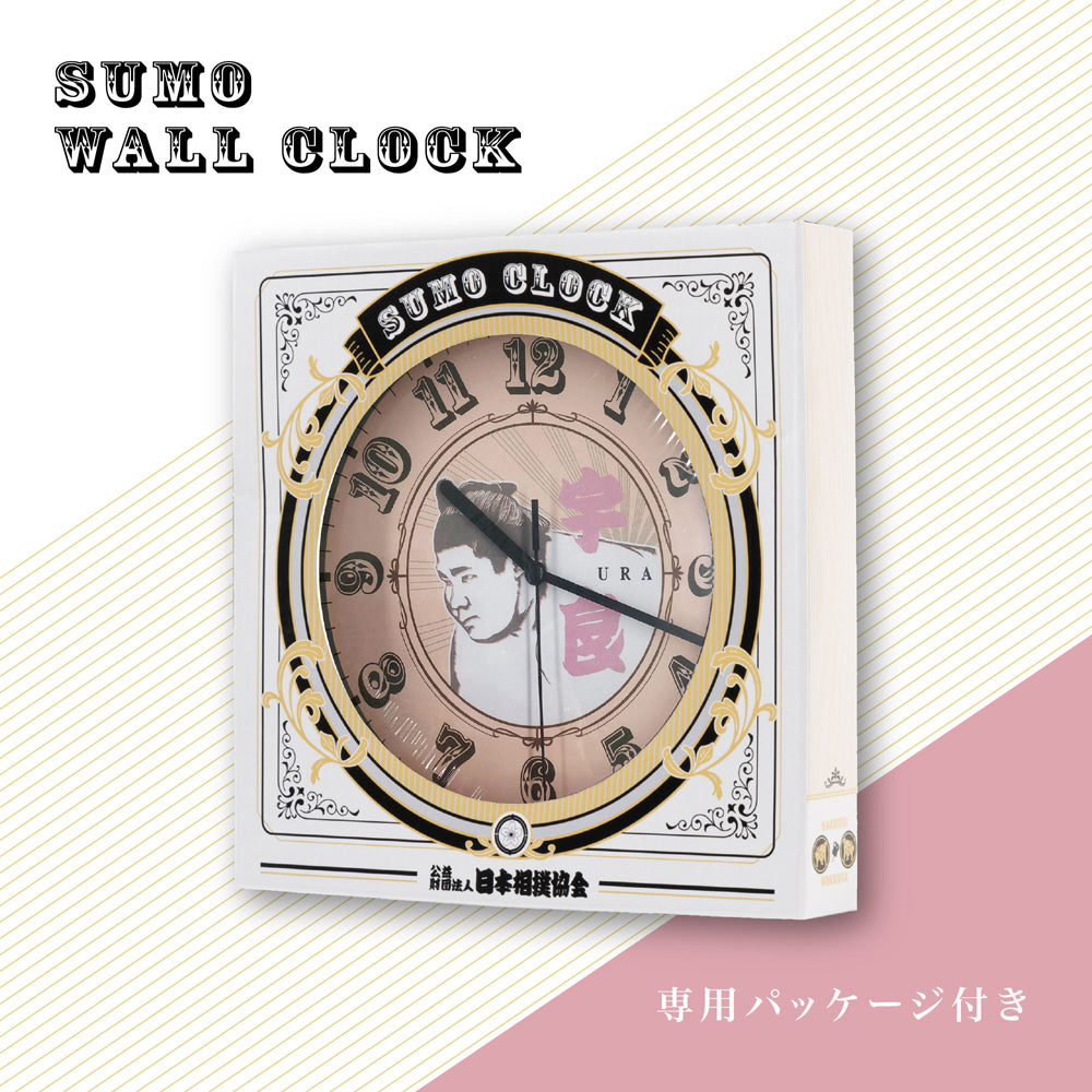 SUMOクロック(壁掛け時計)宇良