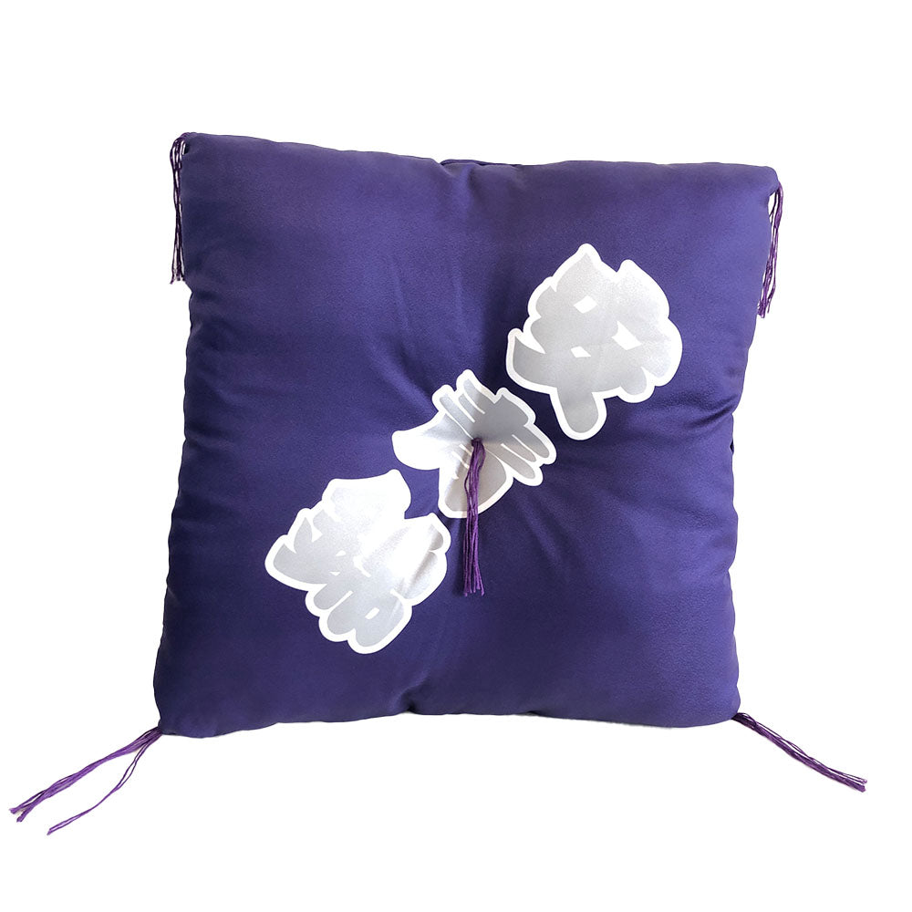 Sumo wrestler's waiting cushion (Aonishiki)