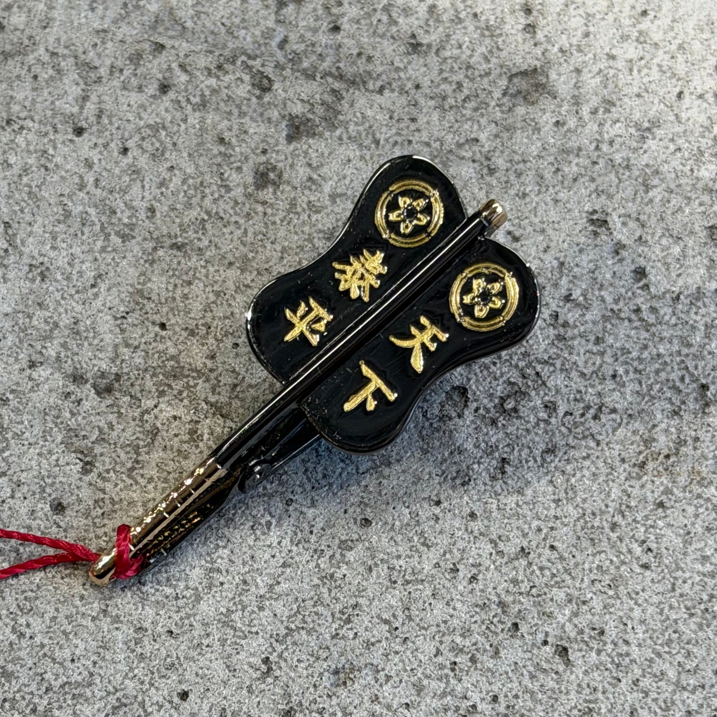 軍配タイピン