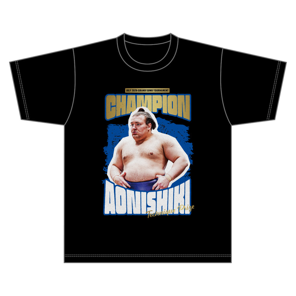 【期間限定】優勝・三賞記念Tシャツ（令和8年七月場所）