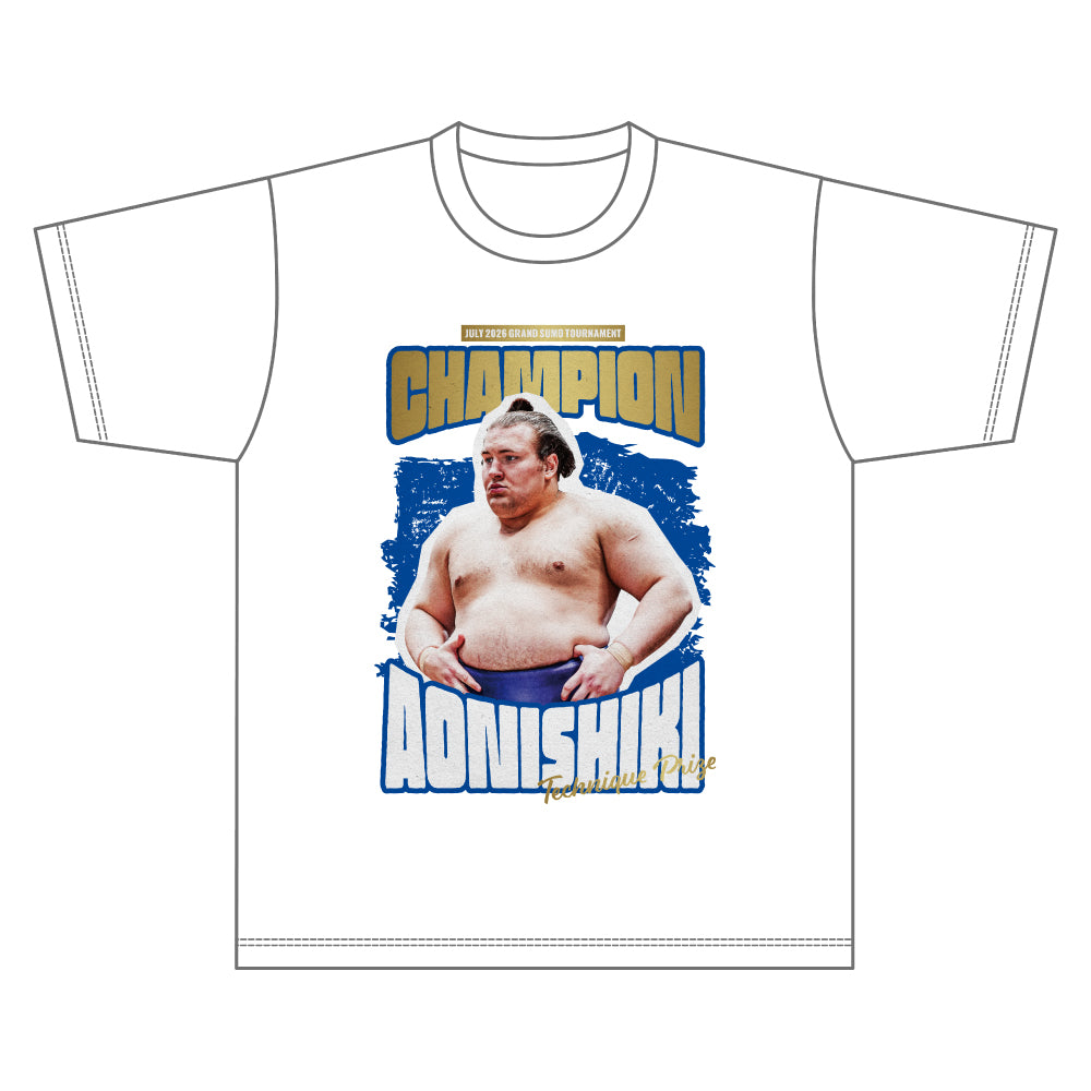 【期間限定】優勝・三賞記念Tシャツ（令和8年七月場所）