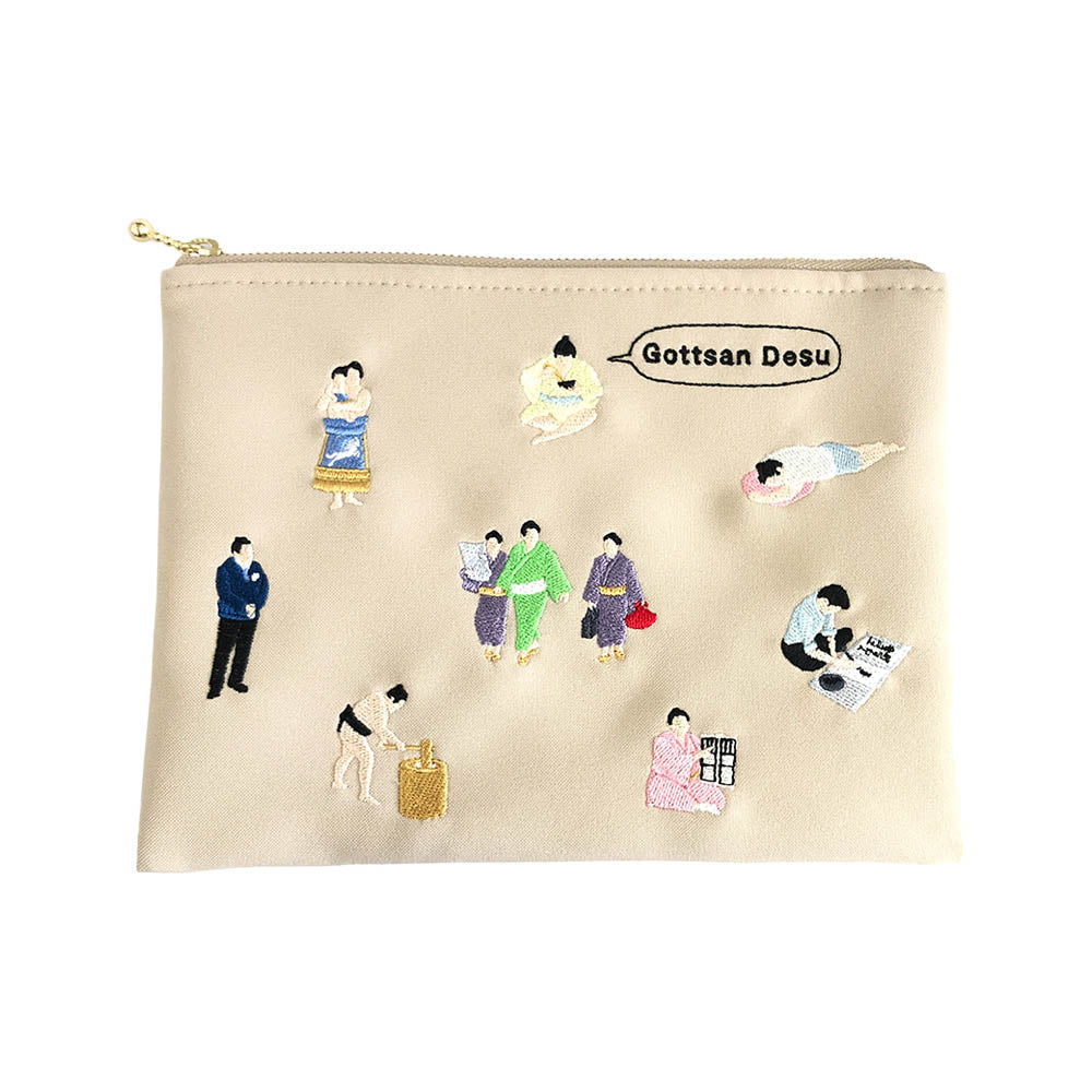 Embroidered Pouch ("Gotsuan desu")