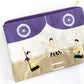 Embroidered pouch featuring Yokozuna Dohyo