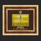 Japan Sumo Association 100th Anniversary Successive Yokozuna Banzuke Pure Gold Plate