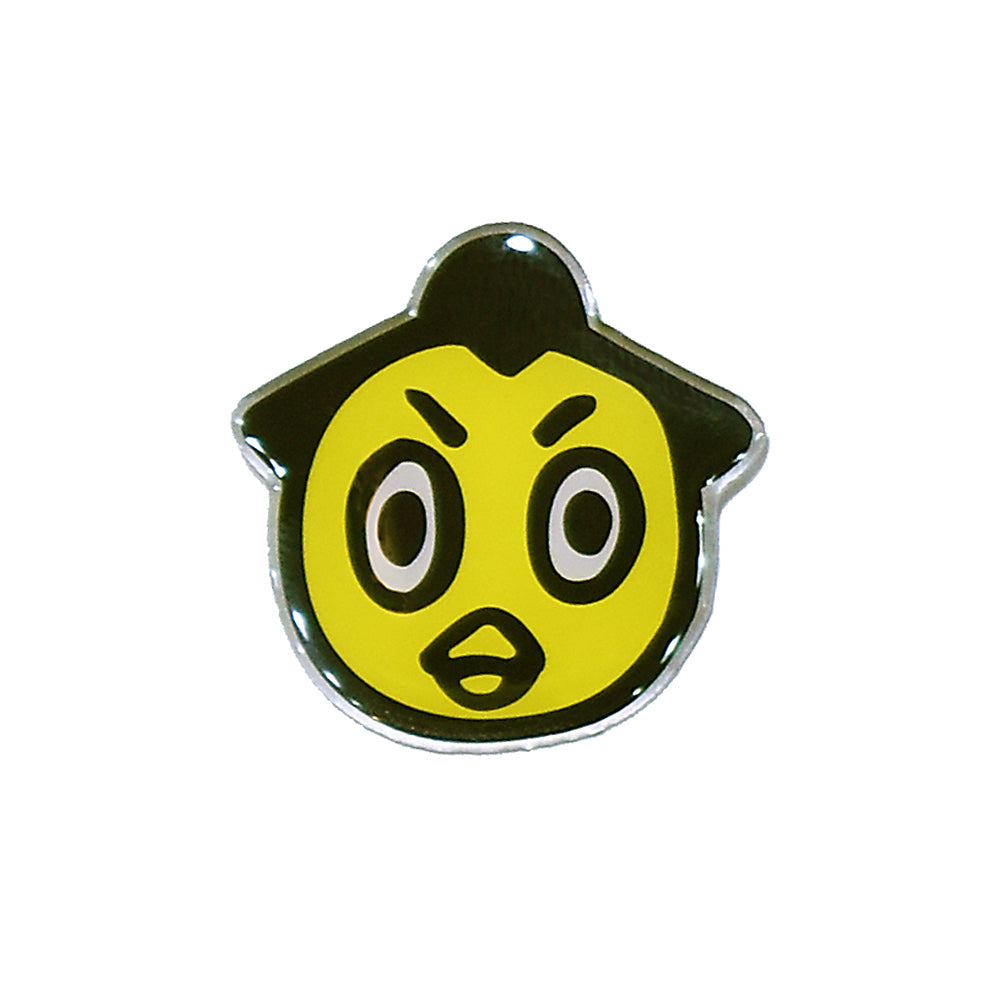 Hiyono-yama Pin Badge (Face)